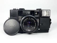 【完動品】　KONICA C35 AF コンパクトフイルムカメラ　エモい 完動品】Konica C35 AF フィルムカメラ 動作確認済み B102