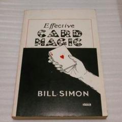 手品 洋書 Effective Card Magic