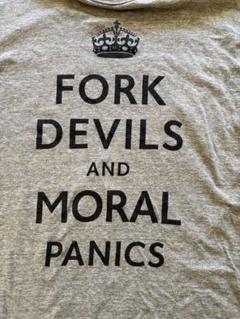 ユニフォームエクスペリメント　Tシャツ M FORK DEVILS TEE