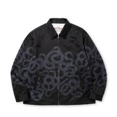 CALEE WEST POINT Swing TOP ブラック　M CALEE 「CALEE LOGO SWINGTOP」 スウィングトップ