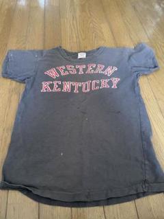 WESTERN Tシャツ LARGE (150cm) ビンテージダメージ加工