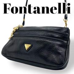 Fontanelli 　ショルダーバッグ　肩掛け　斜め掛け　未使用　レザー