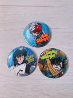 僕のヒーローアカデミア 缶バッジ ヒロアカ 緑谷出久 轟焦凍 飯田天哉