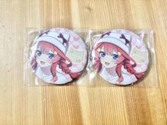 五等分の花嫁　まねきねこ　ドリンク　特典　缶バッジ　中野二乃　水着 映画 五等分の花嫁×まねきねこ コラボドリンク特典 缶バッジ