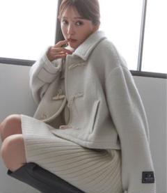 新品未使用！snidel ダッフルコート　サイズ0 SNIDEL（スナイデル）の「【WEB限定サイズあり】Sustainable