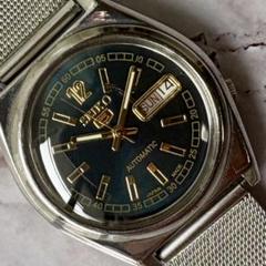SEIKO 自動巻き 腕時計 オーバホール済レッド純正ベルト　アンティーク70S SEIKO 自動巻き 腕時計 オーバホール済レッド純正ベルト