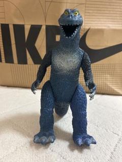 当時物 無版権 ゴジラ 赤 怪獣 フィギュア 駄菓子屋 玩具 パチ
