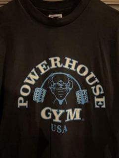 90s POWERHOUSE GYM Hanes ヴィンテージ　USA製