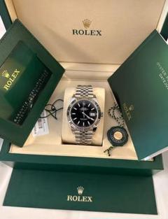 ROLEX Datejust ブラックダイヤル