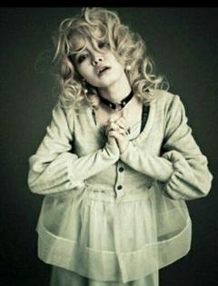 PEARL シースルーフリルカーディガン グレー Sister TOGA