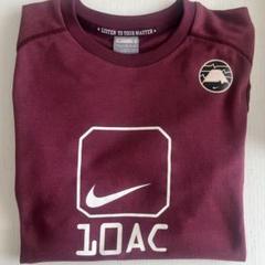 【レア】Nike 10ac 宇野薫 バーガンディ メッシュTシャツ Sサイズ