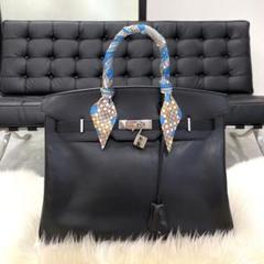 美品 HERMES ★ エルメス バーキン35 ボックスカーフ ブラック