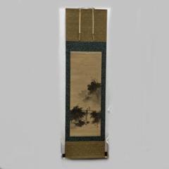 風景画 掛軸 木箱付き 橋本菱華 風景画 掛軸 木箱付き 橋本菱華 - メルカリ