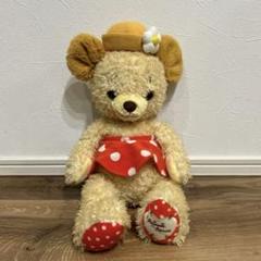 ディズニー ミニー カドリーベア ぬいぐるみ コスチューム デッドストック ディズニー ミニー カドリーベア ぬいぐるみ コスチューム