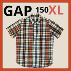 GAP ギャップ キッズ ボタンダウン半袖シャツ XL 12～13歳 150cmのサムネイル