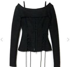 ［新品未使用］メルトザレディlace up layered corset 新しい到着 melt the lady lace up layered corset トップス