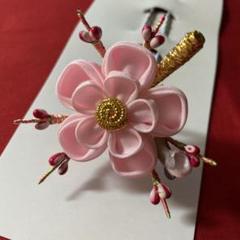 舞妓 京都花街 花かんざし豆かんざし普段刺し1月〜3月迄使用つまみ細工かづら清梅