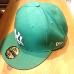 New Era 59FIFTY グリーンキャップ 7 5/8