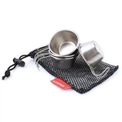 【キャンプで大活躍!】 ミニシェラカップ 4個セット 新品 未使用
