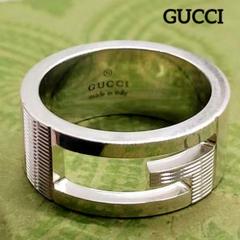✨極美品✨ グッチ ブランデット G・925 刻印 リング 11号 シルバー