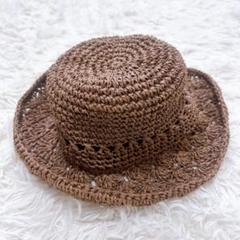 【極美品】LOWRYS FARM ローリーズファーム ペーパーハット キッズ