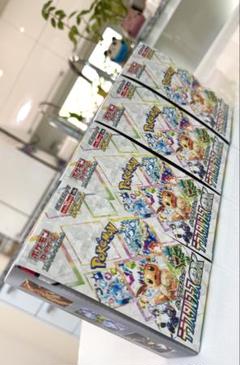 テラスタルフェスex 4BOX シュリンク ぺりぺり ミシン目なし 新品未開封