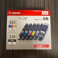Canon BCI-351XL + 350XL 6色セット 大容量 - メルカリ