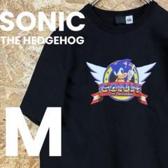 ★SONIC THE HEDGEHOG★ソニック★H&M★Tシャツ★M相当★黒★のサムネイル