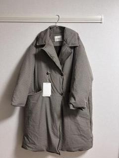 新品未使用　tageechita オーバーサイズベーシックトレンチコート　グレー Clean-Cut Longline Coat with Belt – Easy Care Design