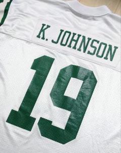 NFL ジェッツ キーショーン・ジョンソン PUMA レプリカジャージ【XL】