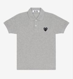 【美品】PLAY COMME des GARÇONS グレー ポロシャツ M