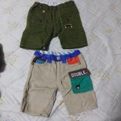 夏物　ミキハウス　DOUBLE.B パンツ 80サイズ 2枚セット