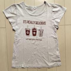Tシャツ 140 ドリンク柄