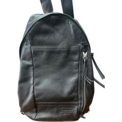 COACH 本革 ブラック ボディバッグ　トンプソン COACH - 新品コーチボディバッグトンプソンの通販 by 1953s