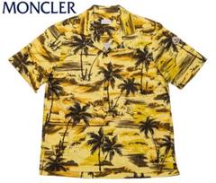 新品 MONCLER モンクレール シャツ ボーリング アロハシャツ パーム