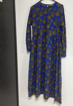 surya 【美品】【シアー】【ビジュー】【ターコイズ】【総柄】シフォン長袖 surya 【美品】【シアー】【ビジュー】【ターコイズ】【総柄