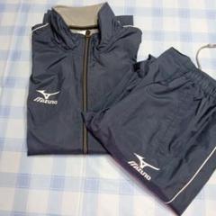 ☆美品 MIZUNO PRO ネイビー ゴールド メンズ L 裏地メッシュ 春