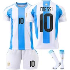 【新品】アルゼンチン代表ユニフォーム3点セット130サイズ 10番 神の子メッシ
