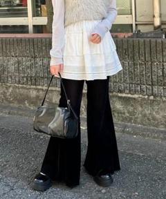 【メルカリ最安値！】カスタネ ベロアチュールパンツ Kastane カスタネ ベロアチュールレギンス - メルカリ