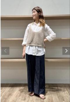 Gready Brilliant ラメキャミ前後2WAYニット　ブラック Gready Brilliantラメキャミ前後2WAYニット | SEKIMIKI Online
