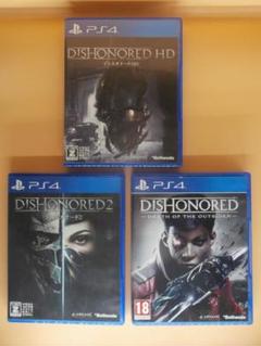 M*a様 傑作ステルスゲーPS4【DISHONORED ディスオナード全作セット