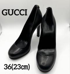 【新品14万円相当】GUCCI ☆ラウンドトゥパンプス☆36(23㎝)☆黒