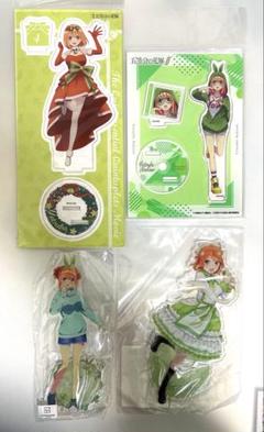 五等分の花嫁　中野四葉　アクリルスタンド　4点セット