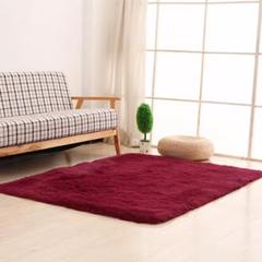 上品★100x140cm★長方形ラグ 洗えるラグ 滑り止め付 カーペット