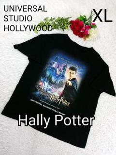 【入手困難】ハリーポッター ユニバーサルスタジオ ハリウッド Tシャツ XL 黒