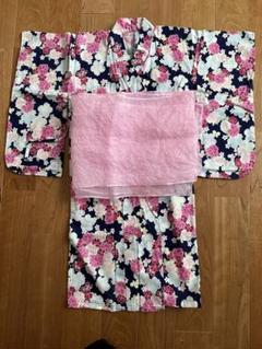 【即日発送可能】浴衣 キッズ 女の子 100 花柄