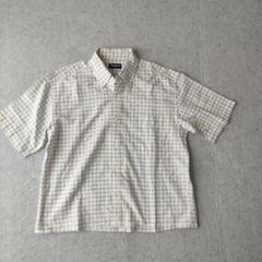 old uniqlo チェック シャツ 短丈 ボックスシルエット