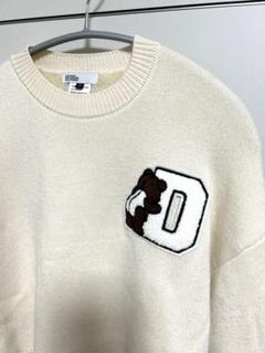 ダブルスタンダードクロージング 　ベアワッペン　裏ボアプルオーバー　サイズ36 スケボーベアワッペンTシャツ（Tシャツ/カットソー）｜DOUBLE