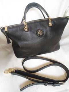 未使用品✨ トリーバーチ ハンドバック 2way カットアウトロゴ ...