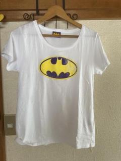 バットマンロゴ ホワイトTシャツ